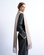 Topshop Simone supersoft blanket scarf in taupe