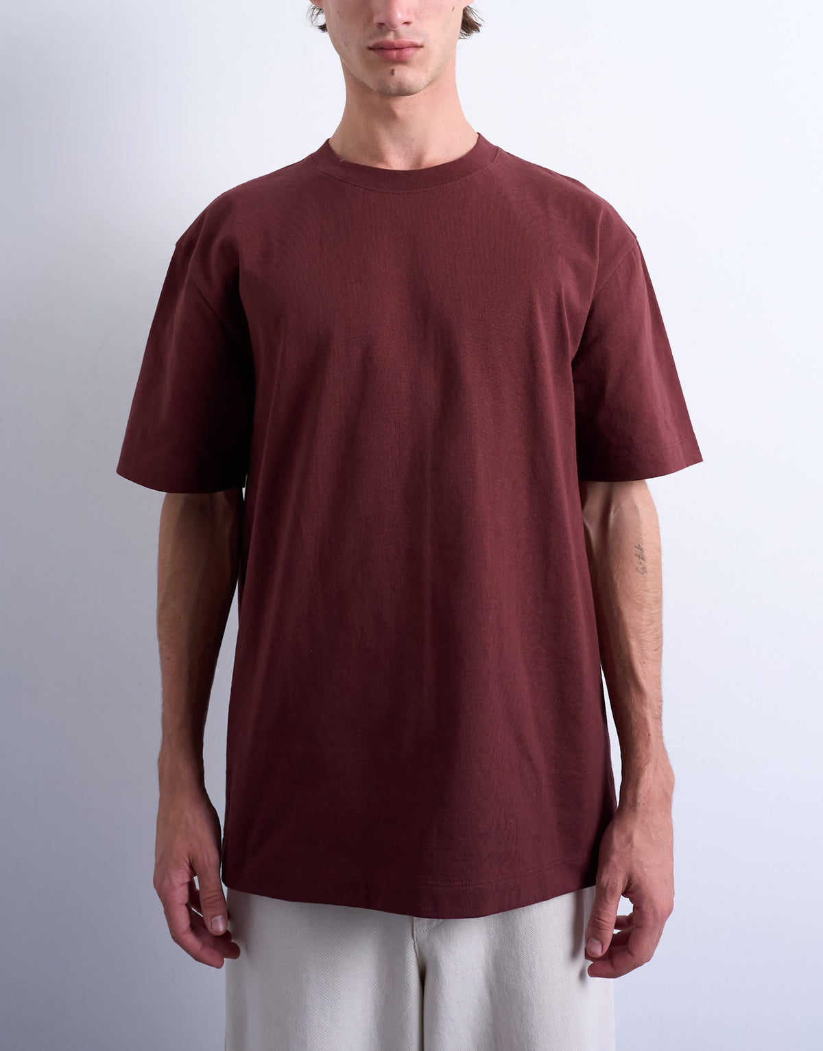 Topman relaxed fit t-shirt in camel