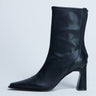 Topshop Nicky chisel toe ankle boot in black