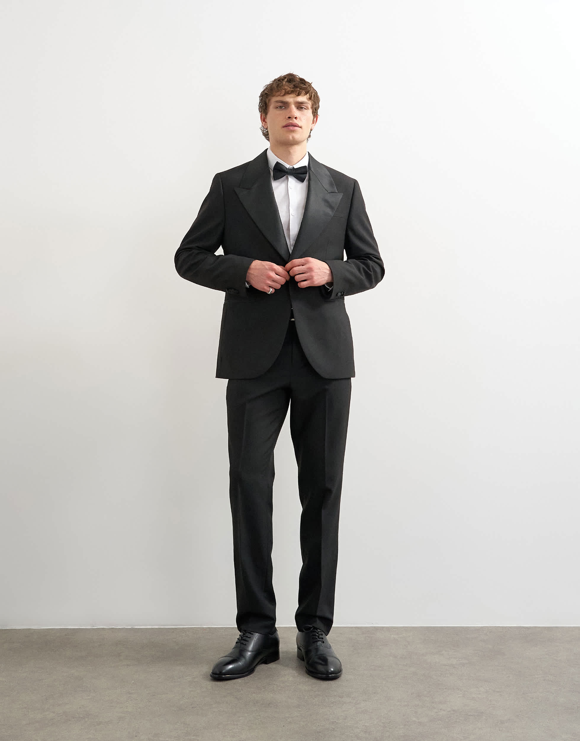 Topman Smokinghose in Schwarz