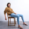 Topshop Jamie high rise skinny jean in bleach