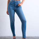 Topshop Hourglass Jamie high rise skinny jean in vintage blue