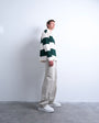 Topman baggy fit high waisted twill trouser in stone