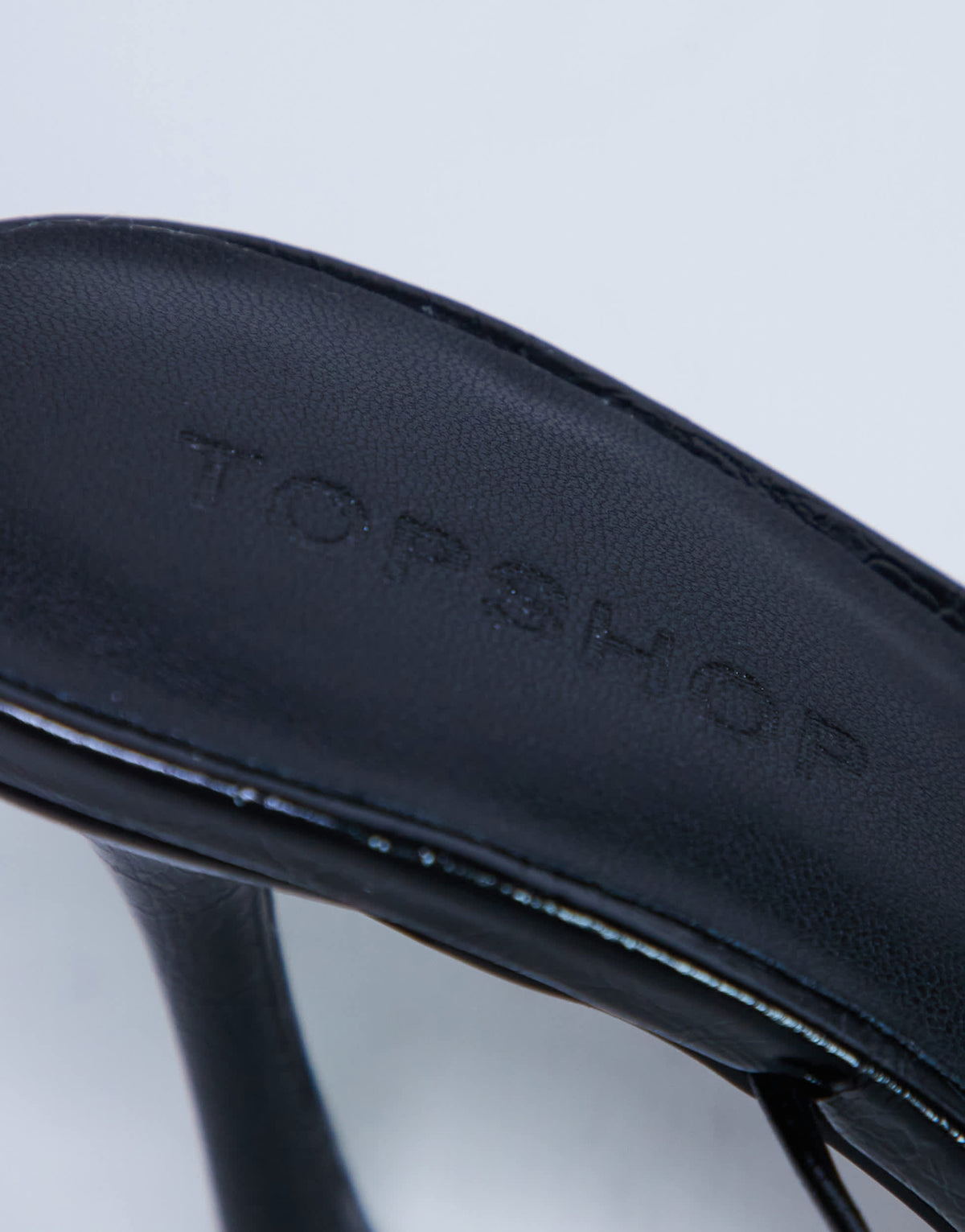Topshop Abbie strappy heeled sandal in black
