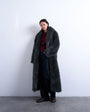 Topshop faux fur oversized shawl extra long coat in charcoal