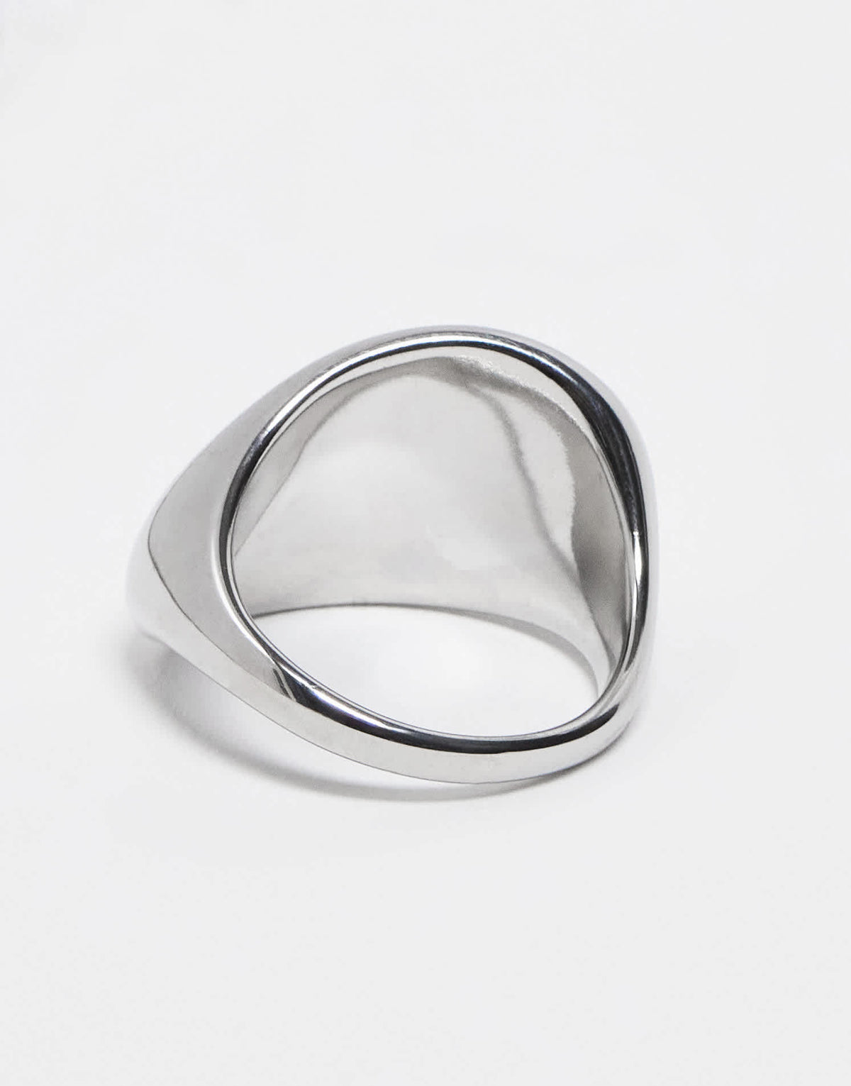Topshop Sorena waterproof stainless steel ring in silver
