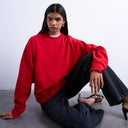 Topshop ultimate sweat in red