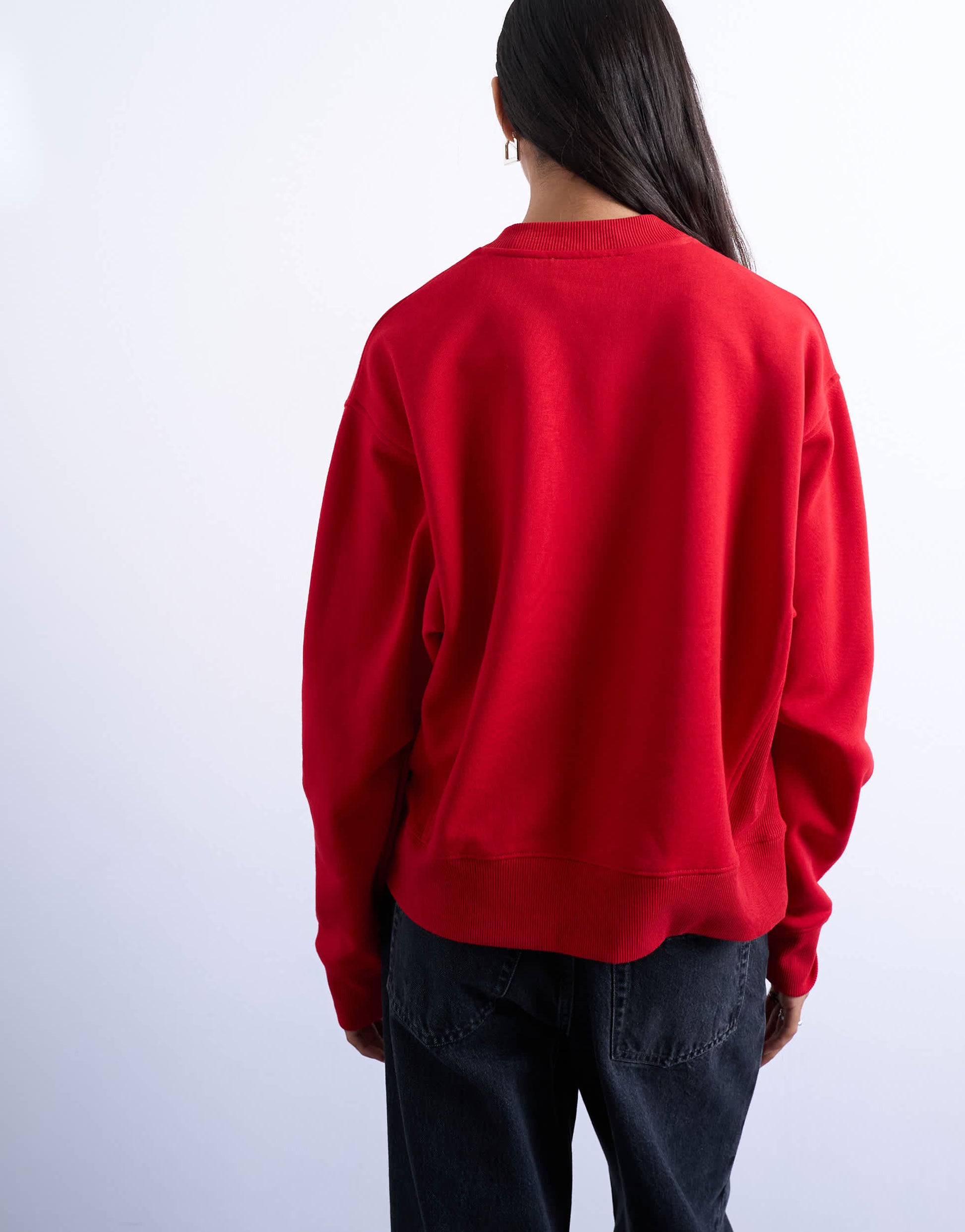 Topshop ultimate sweat in red