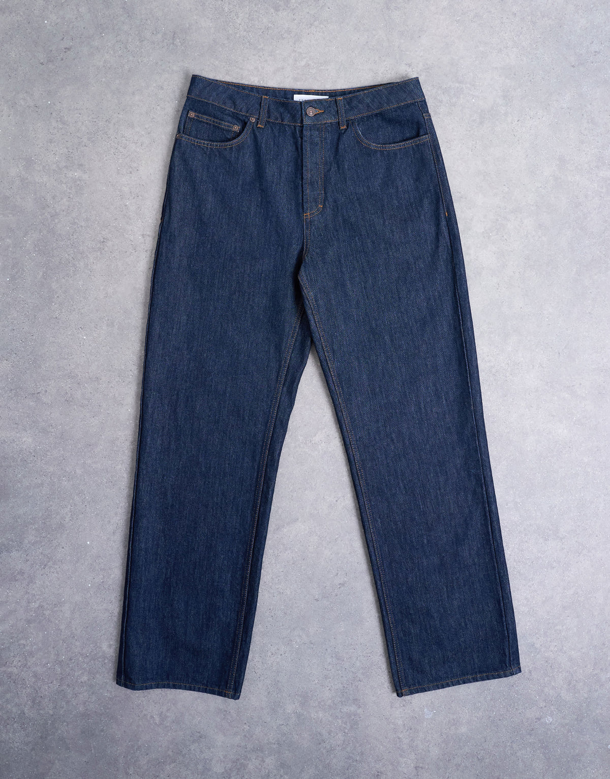 Topman rigid baggy jean in raw