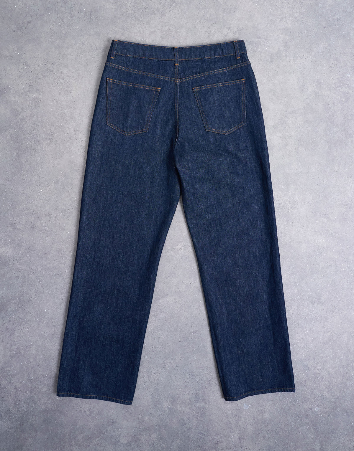 Topman rigid baggy jean in raw
