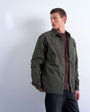 Topman regular fit ripstop overshirt in washed khaki