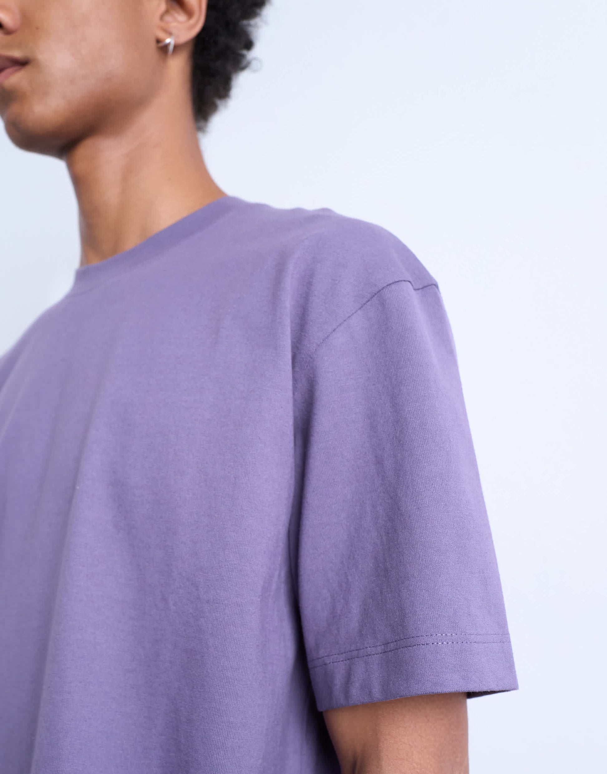 Topman relaxed fit t-shirt in dusty purple
