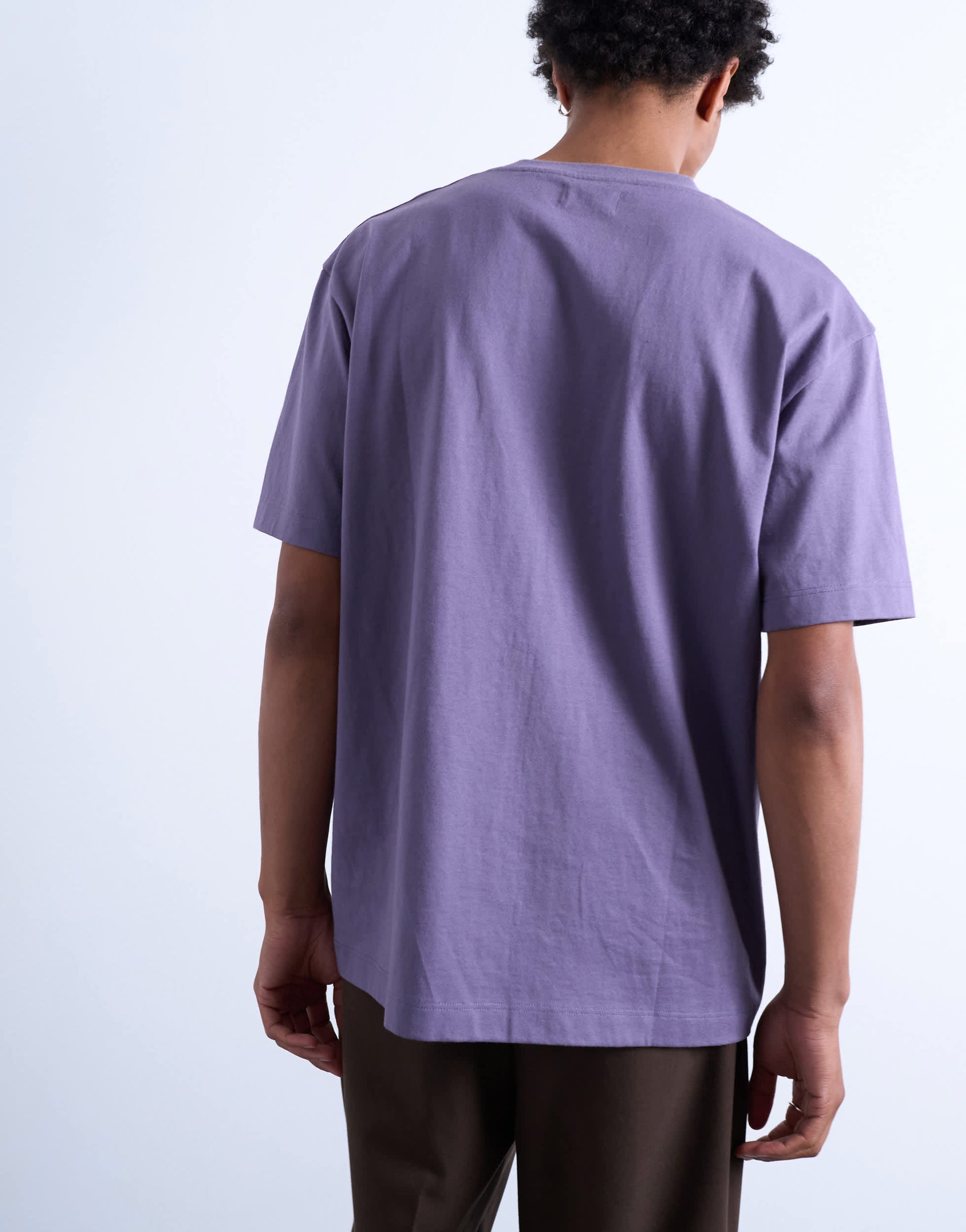 Topman relaxed fit t-shirt in dusty purple