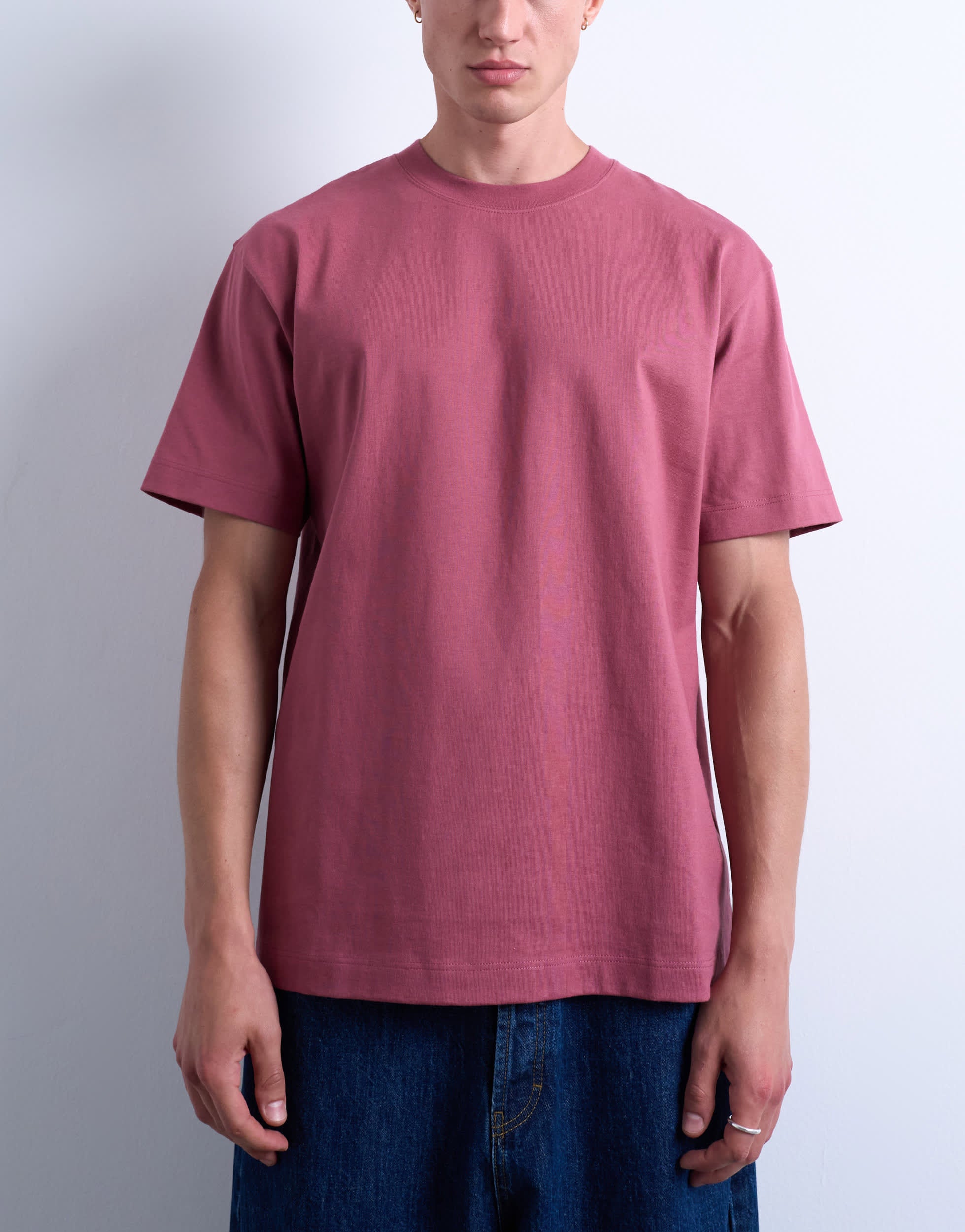 Topman relaxed fit t-shirt in dusty rose