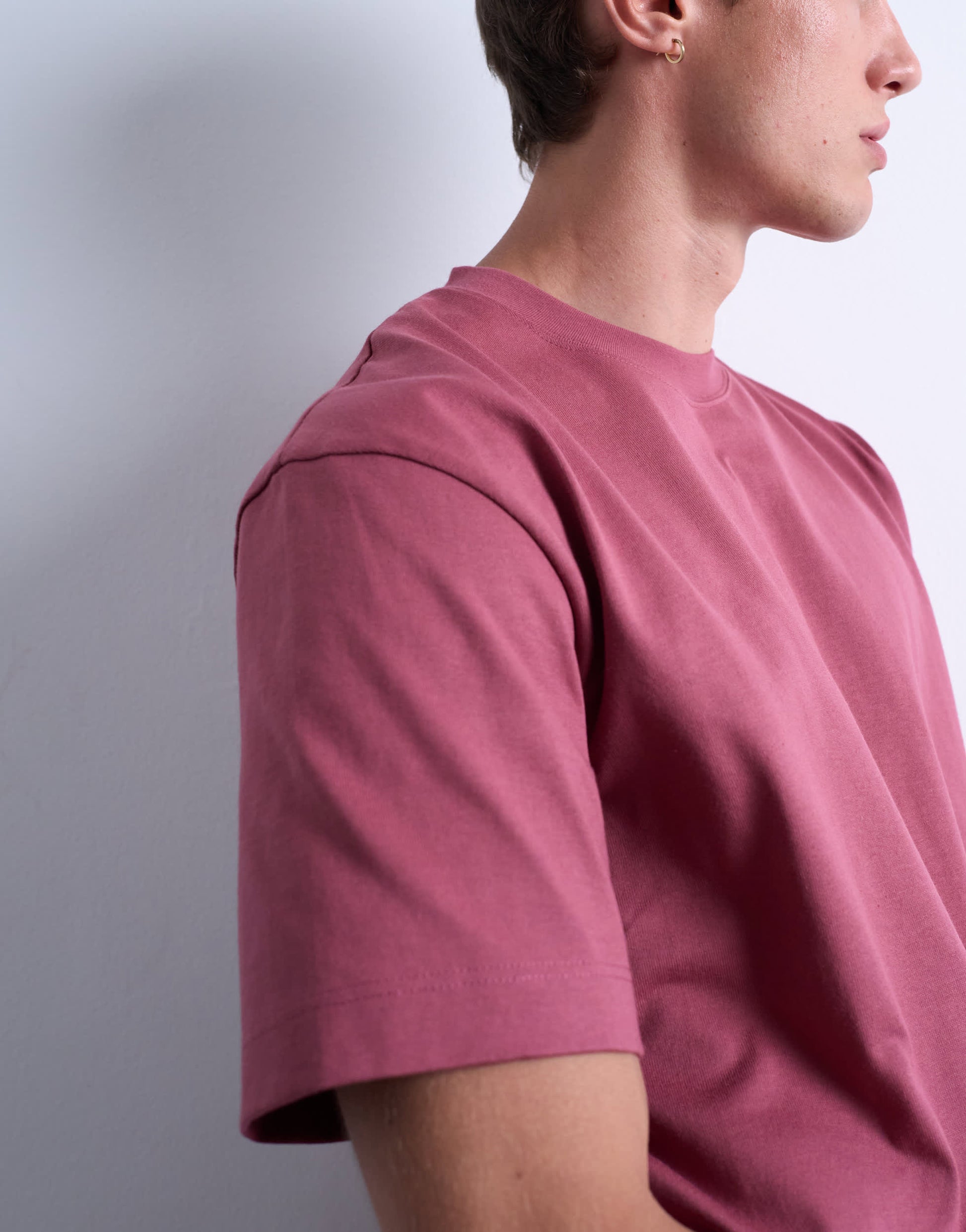 Topman relaxed fit t-shirt in dusty rose