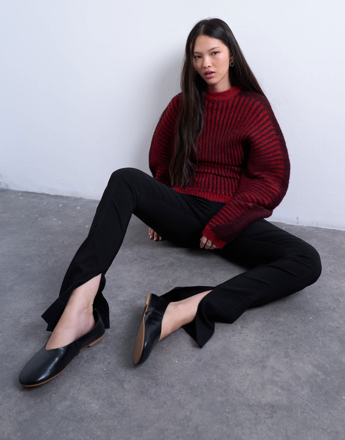 Topshop skinny extra long legging in black