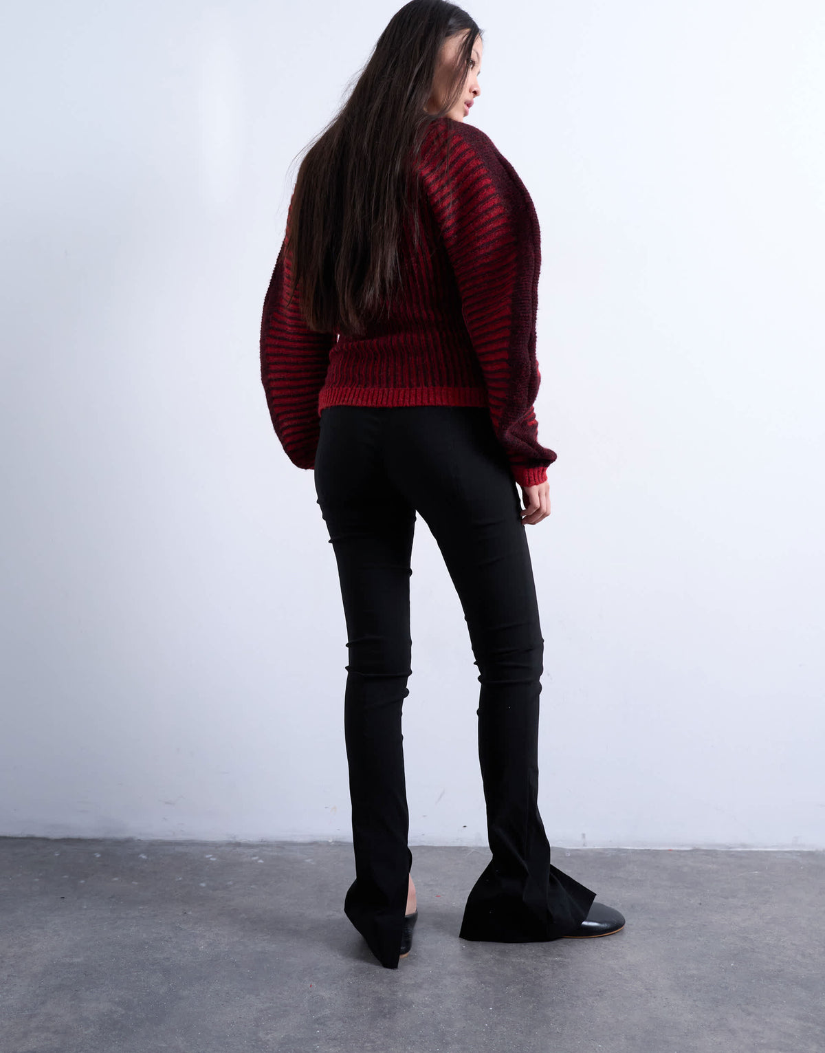 Topshop skinny extra long legging in black