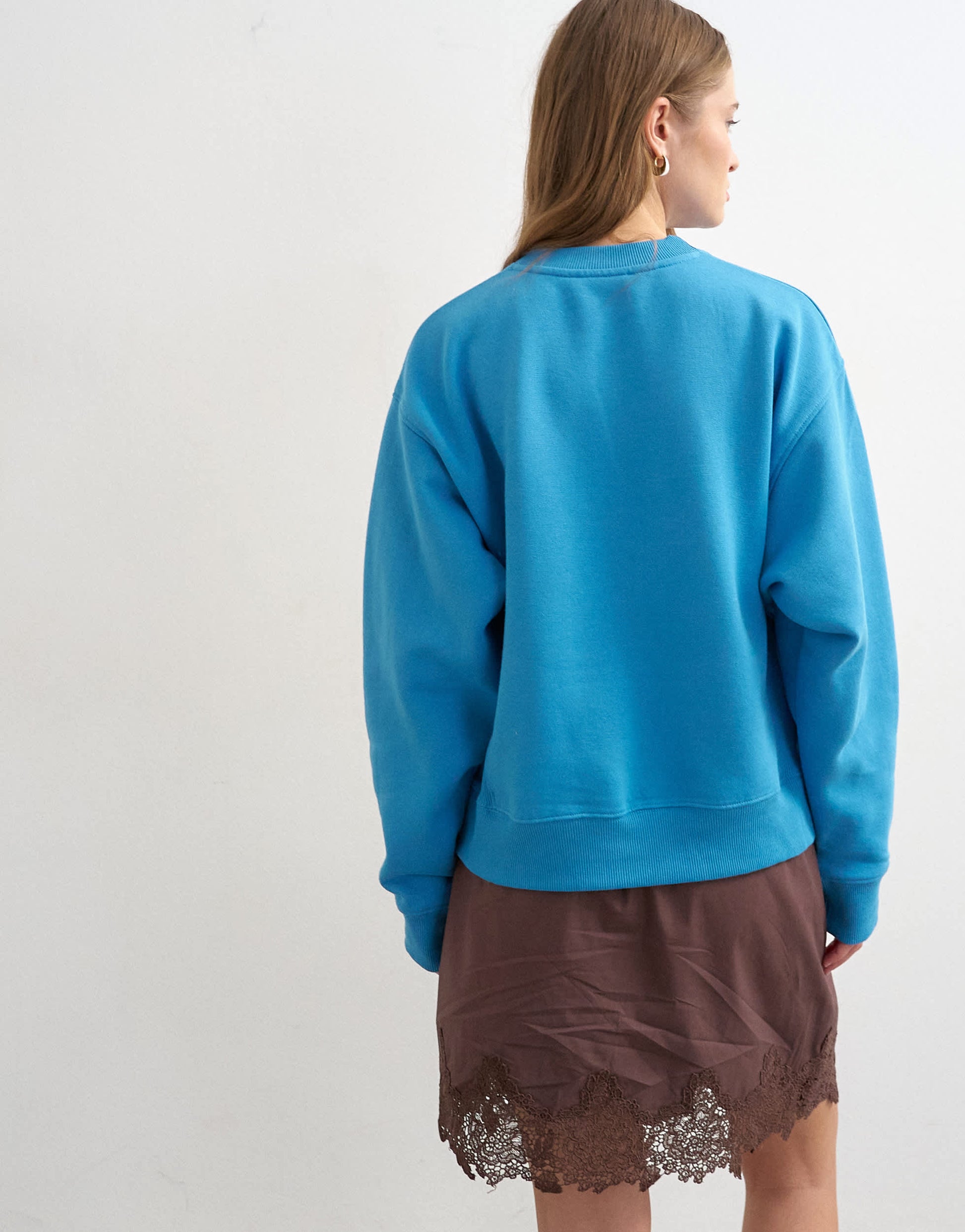 Topshop ultimate sweat in blue