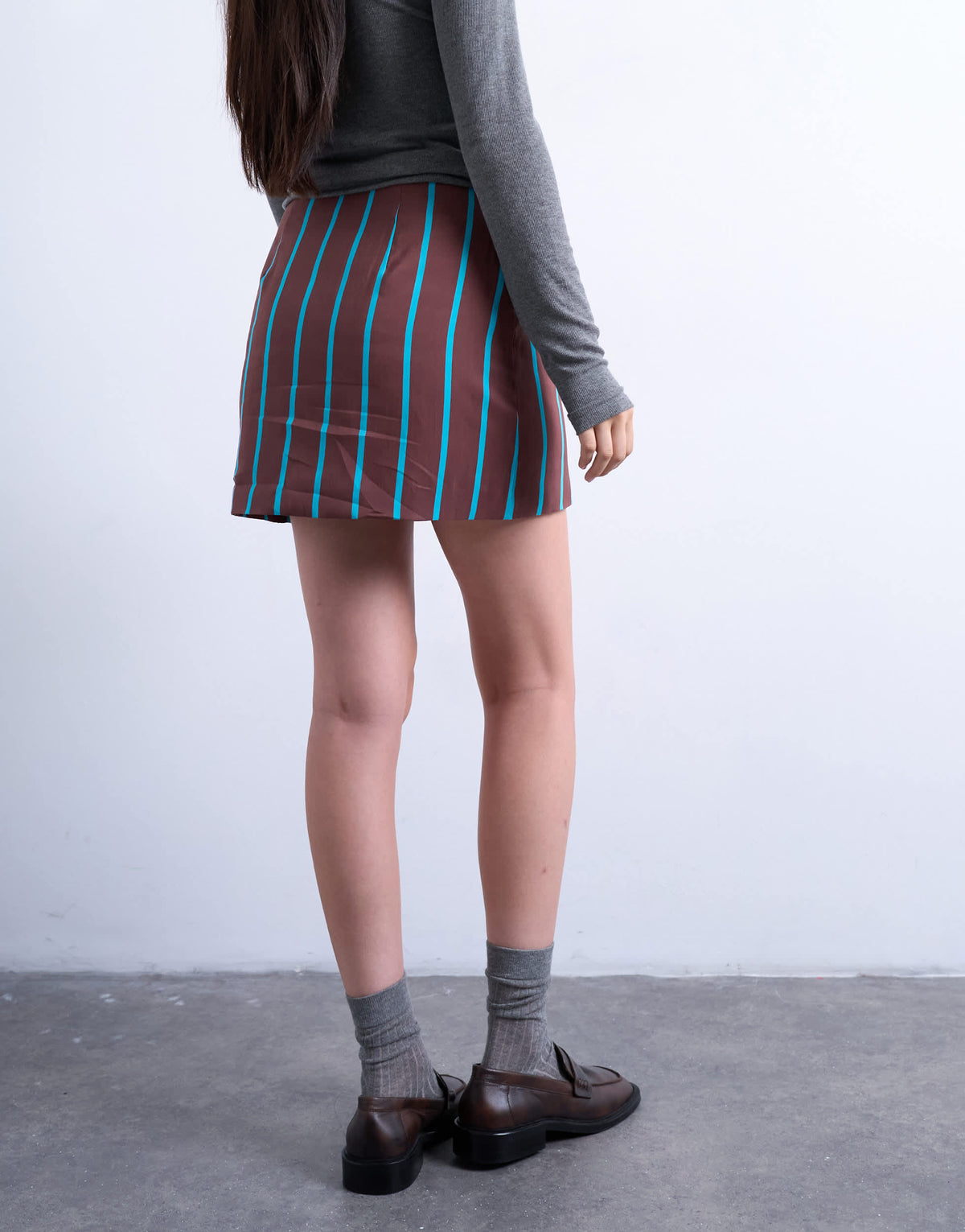 Topshop co-ord a line mini skirt in stripe