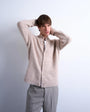 Topman crew neck cardigan in stone
