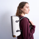 Topshop Sullivan Schultertasche aus echtem Leder mit Kuhfellmuster