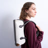 Topshop Sullivan Schultertasche aus echtem Leder mit Kuhfellmuster