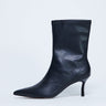 Bottines Topshop Pippa à bout pointu et élastiques, noires