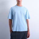 Topman cropped fit t-shirt in light blue