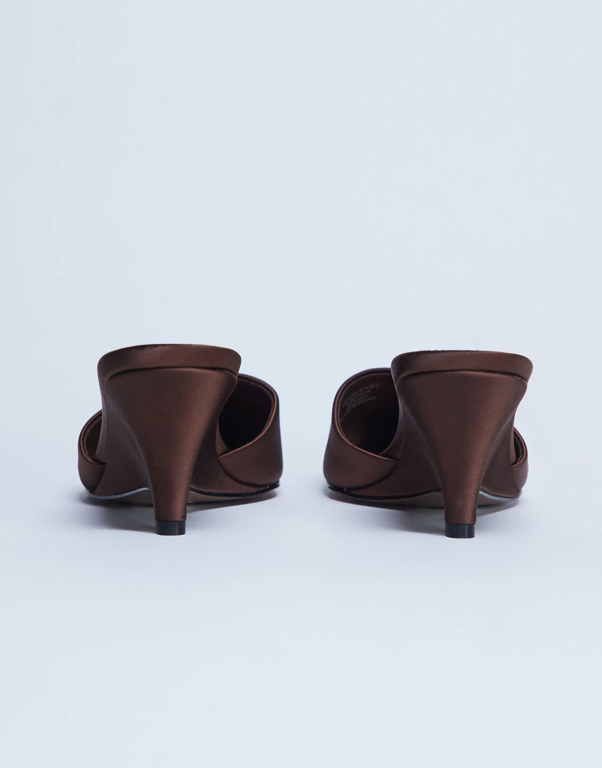Topshop Annie wedge closed toe shoe in chocolate