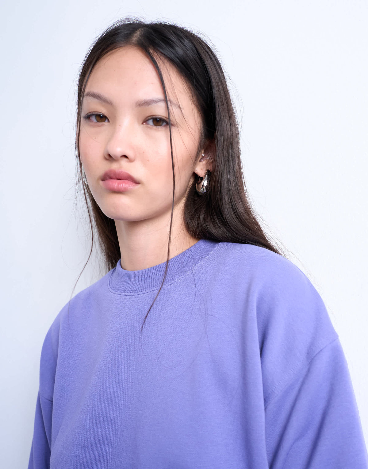 Topshop ultimate sweat in purple