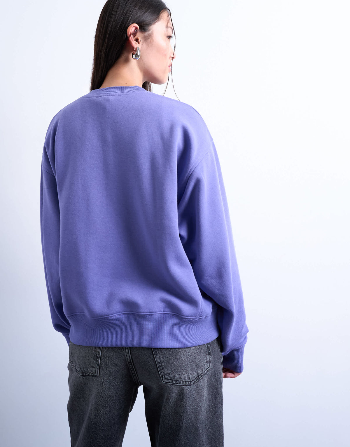 Topshop ultimate sweat in purple