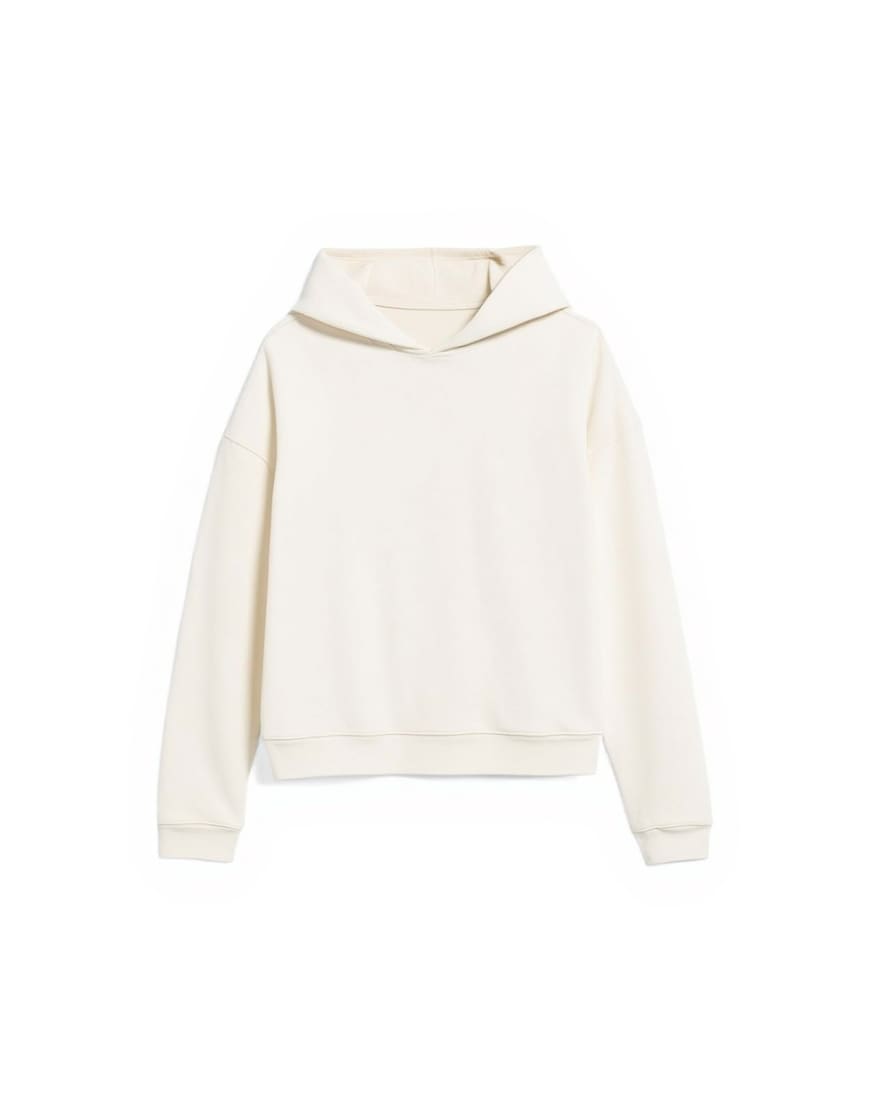 Topshop ultimate hoodie in ecru