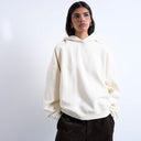 Topshop ultimate hoodie in ecru