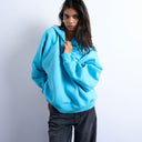 Topshop ultimate hoodie in light blue