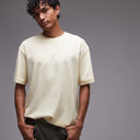 Topman relaxed fit t-shirt in buttermilk yellow