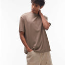 Topman relaxed fit t-shirt in brown