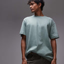 Topman relaxed fit t-shirt in sage