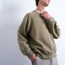 Sweat-shirt raglan coupe droite Topman kaki