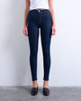 Topshop skinny high rise jean in rinse