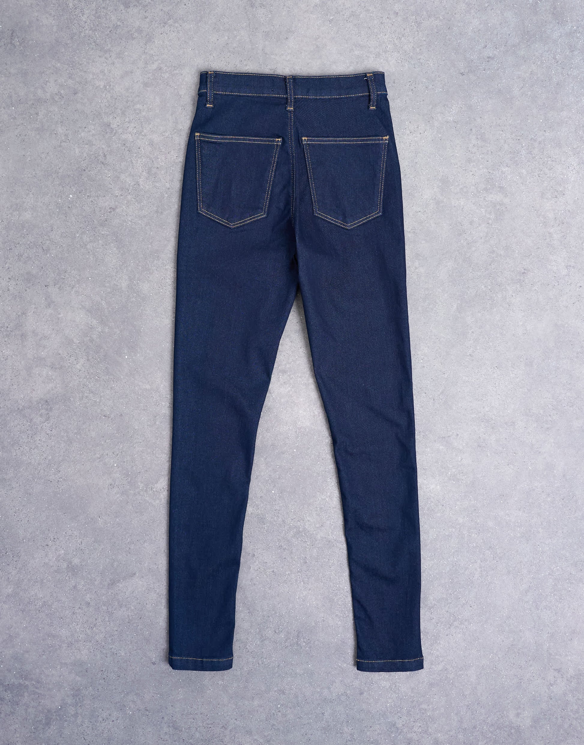 Topshop Joni skinny high rise jean in rinse