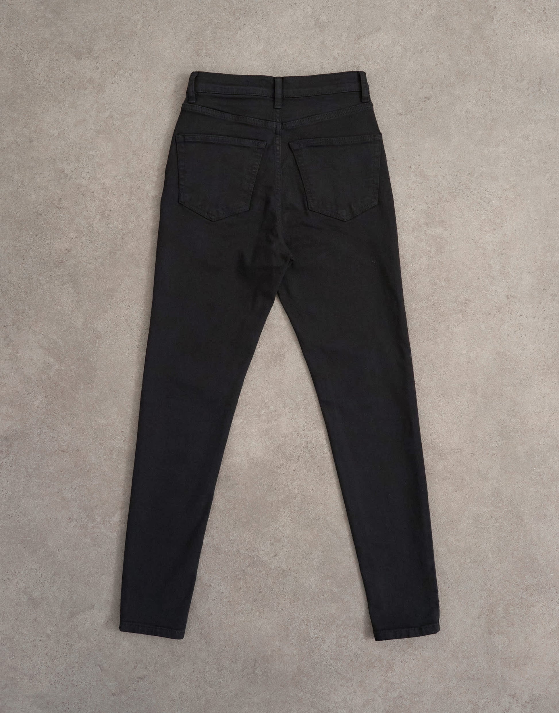Topshop Jamie skinny high rise jean in black