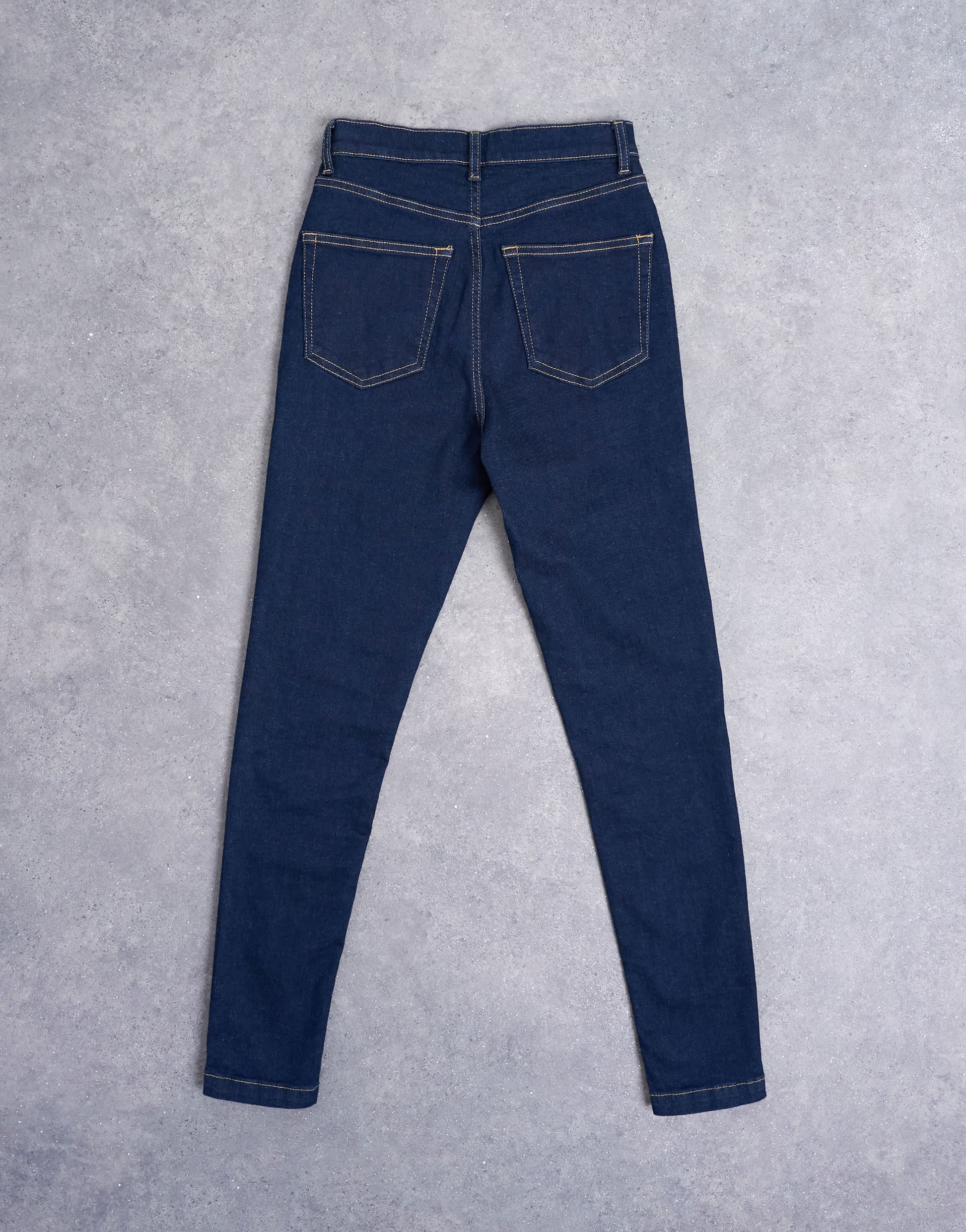 Topshop Jamie skinny high rise jean in rinse
