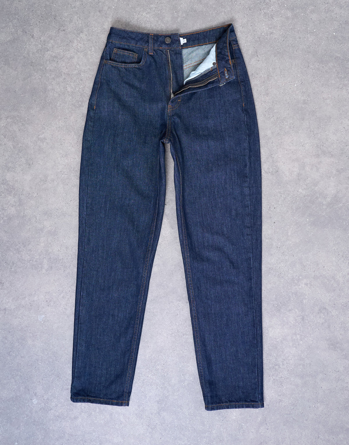 Topshop Original Mom high rise jean in indigo rinse