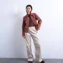Topshop cord pull on jogger in stone