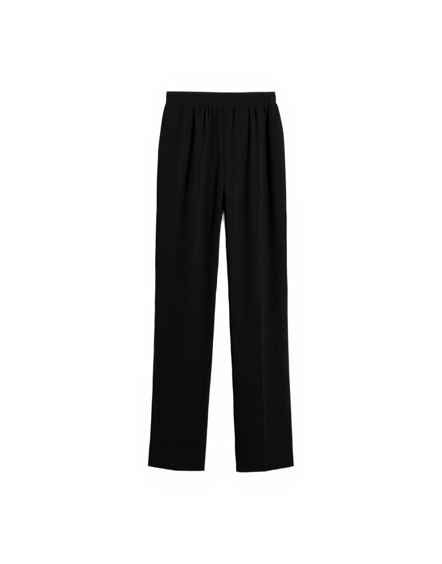 Topshop cord pull on jogger in black