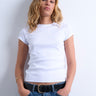 Topshop Alltags-T-Shirt in Weiß