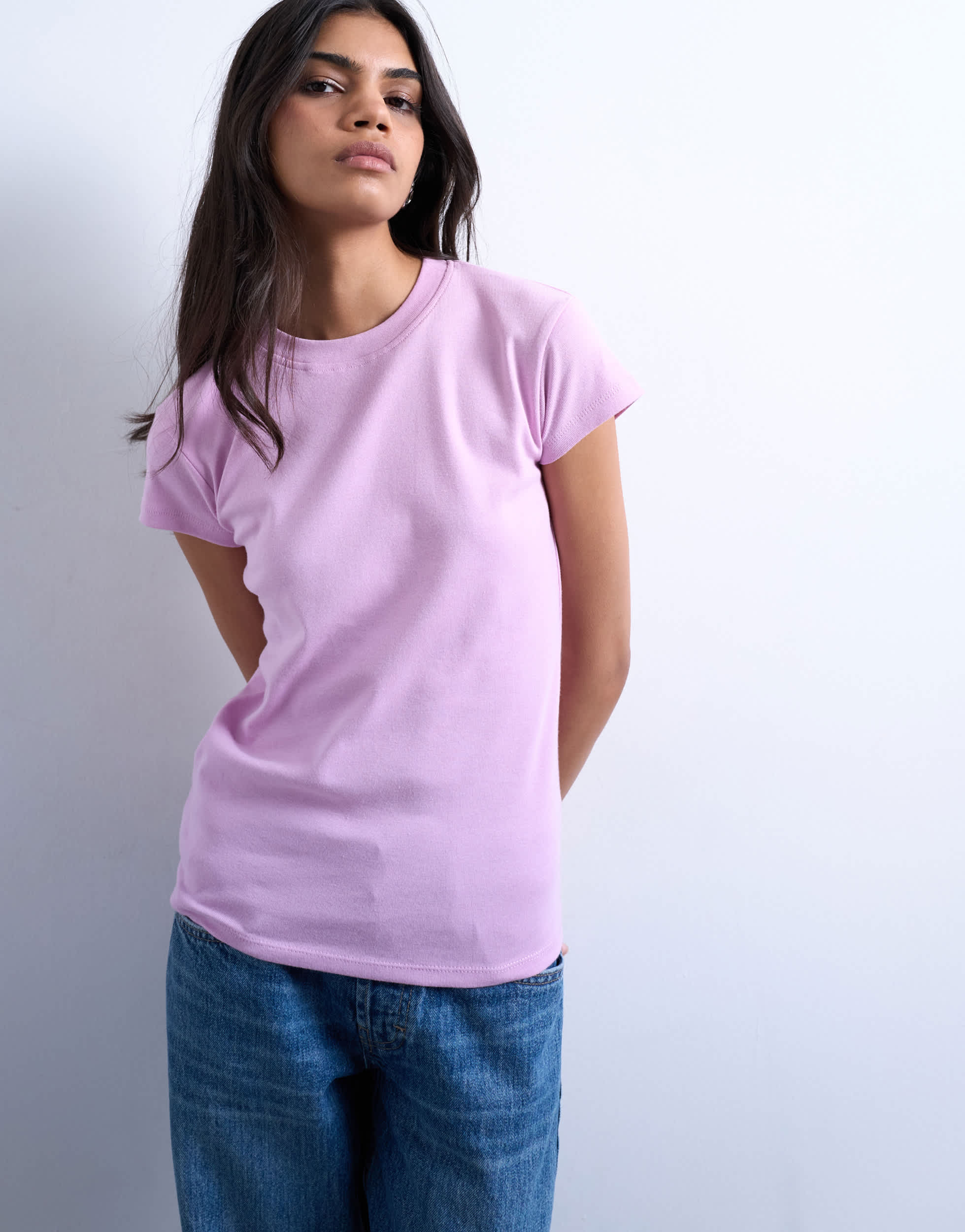 Topshop Alltags-T-Shirt in Rosa