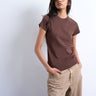 T-shirt Topshop Everyday couleur chocolat