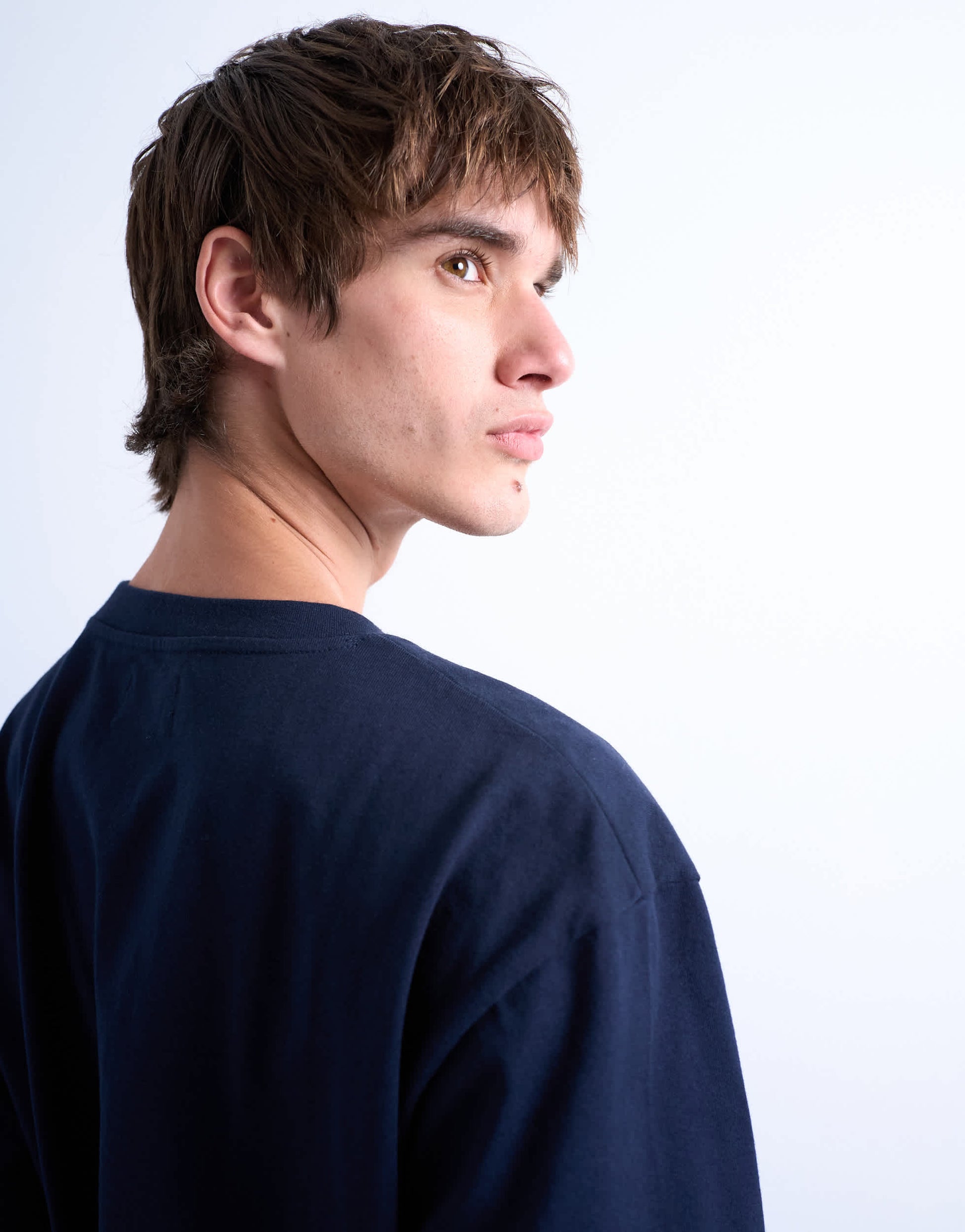 Topman relaxed fit t-shirt in dark navy