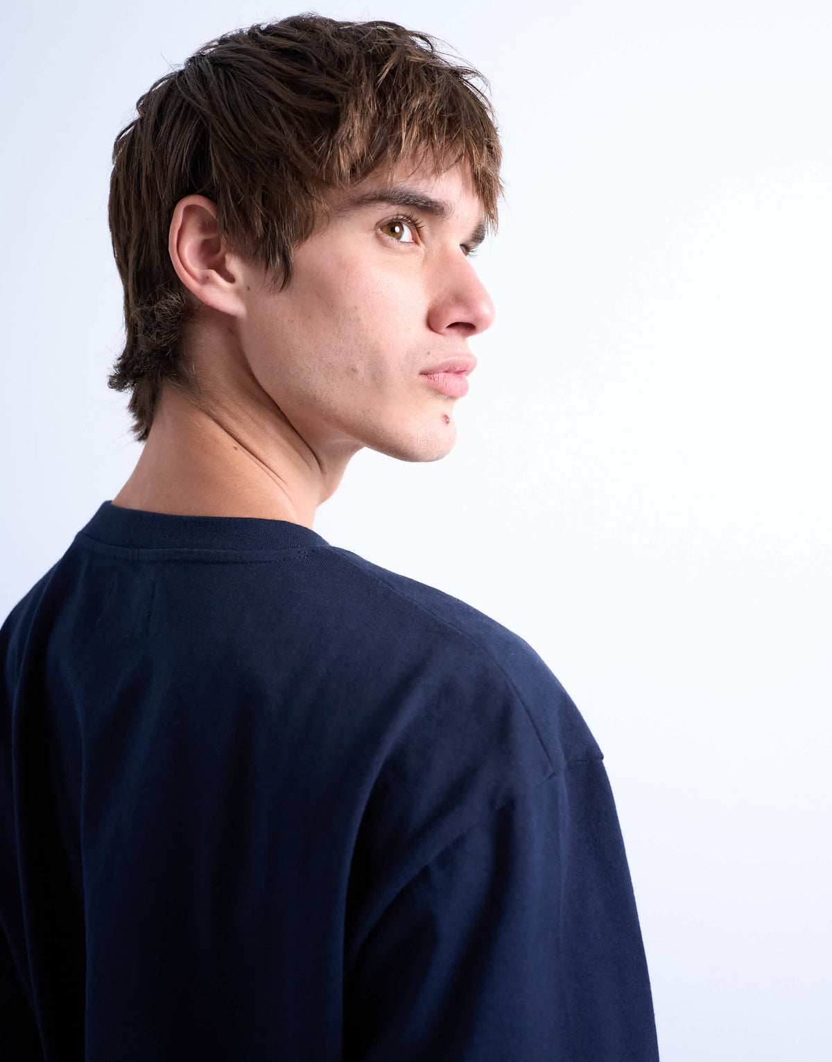 Topman relaxed fit t-shirt in dark navy